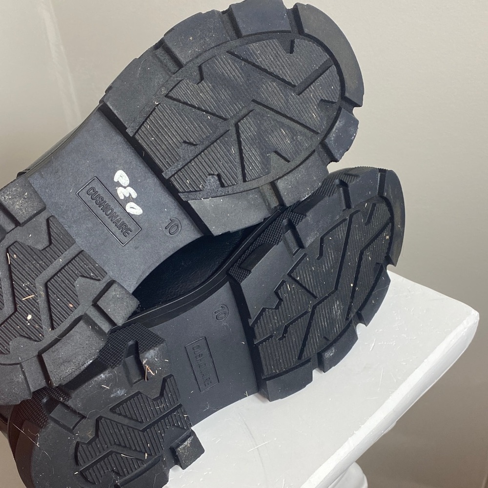 Black Combat & Moto Boots - Picture 6 of 7